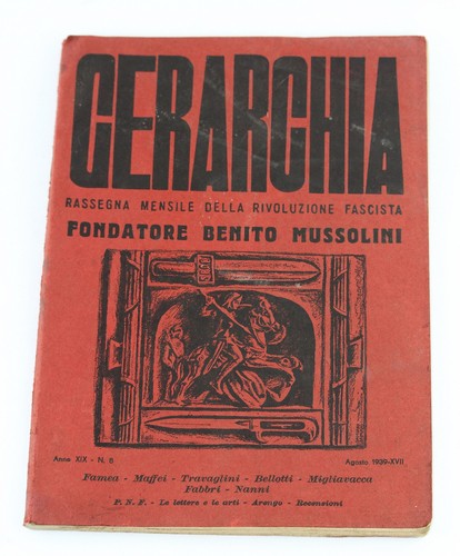 Gerarchia rassegna mensile - gerarchia,