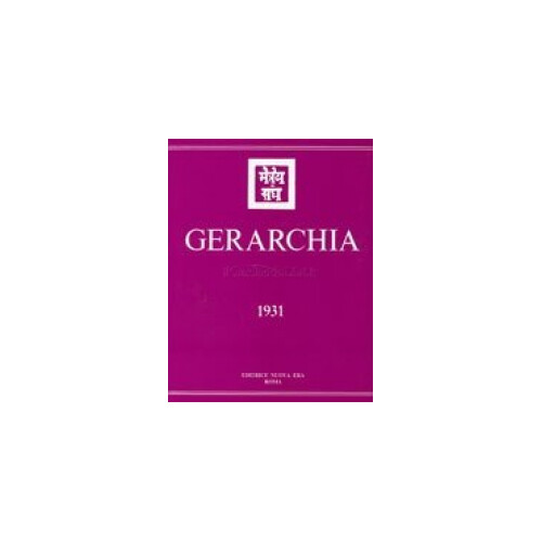 Libro gerarchia 1931 - libro,