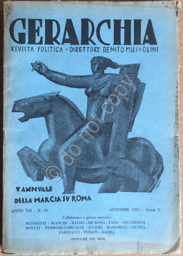 Gerarchia rivista politica - -,
