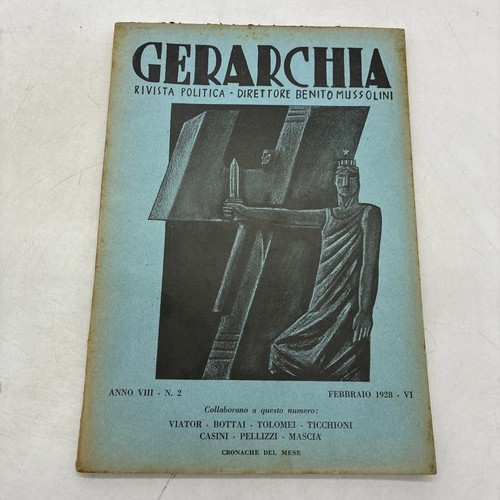 Gerarchia rivista politica - -,