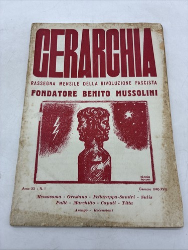 Gerarchia rassegna mensile - rassegna,