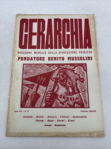 Gerarchia rassegna mensile - gerarchia,