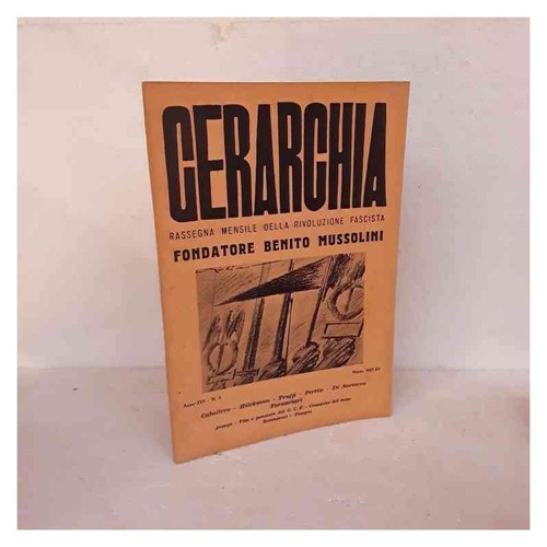 Gerarchia rivista 1937
