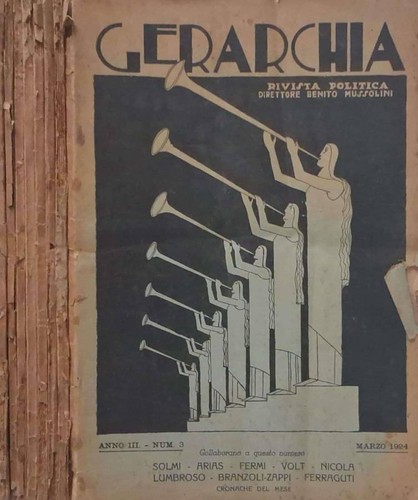Gerarchia rivista politica - gerarchia.,