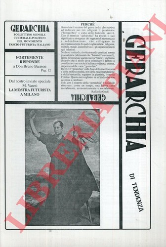 Gerarchia bollettino mensile - gerarchia.,