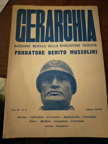 Gerarchia rassegna mensile - rassegna,