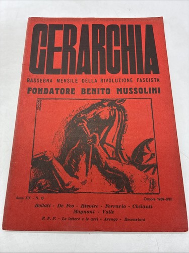 Gerarchia rassegna mensile - gerarchia,