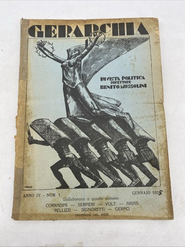 Rivista politica gerarchia - gerarchia,