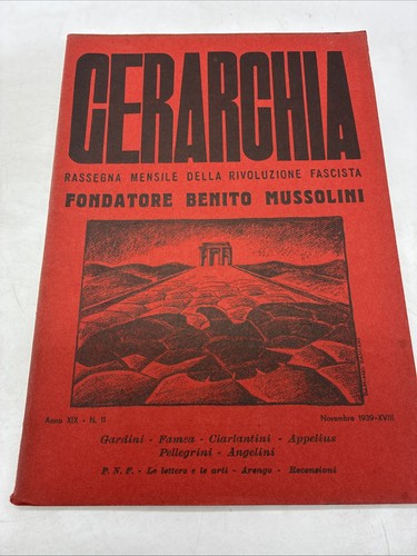 Gerarchia rassegna mensile - gerarchia,