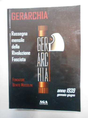 Gerarchia anno 1939 - 1939, gennaio