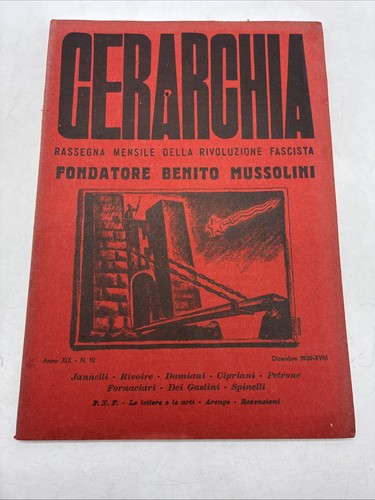 Gerarchia rassegna mensile - gerarchia,