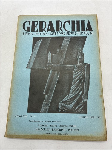 Gerarchia rivista politica - rivista,